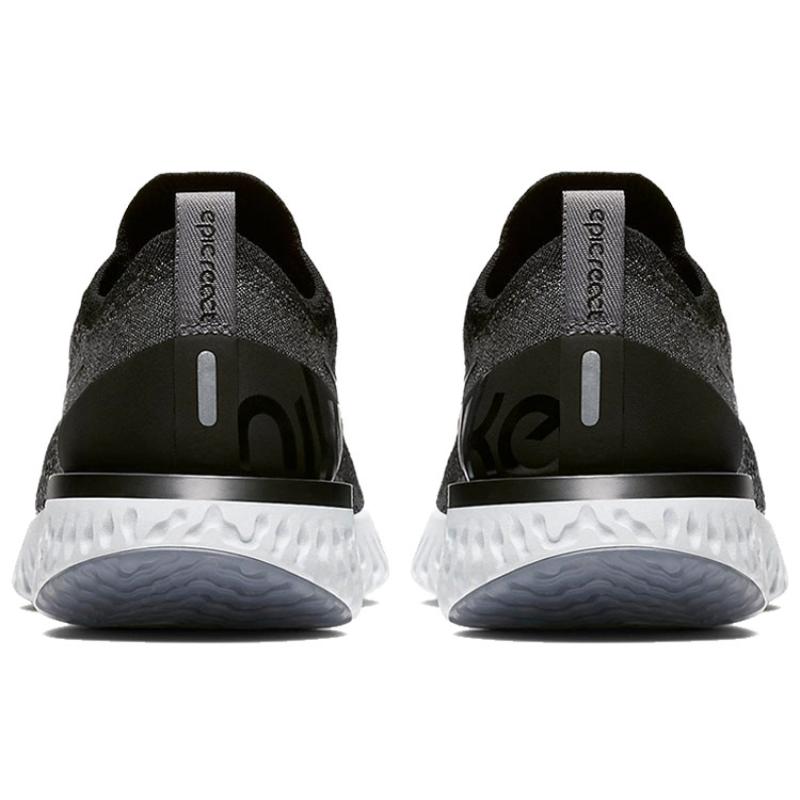 Nike Epic React Flyknit Black Dark Grey Women's Sneakers AQ0070-001