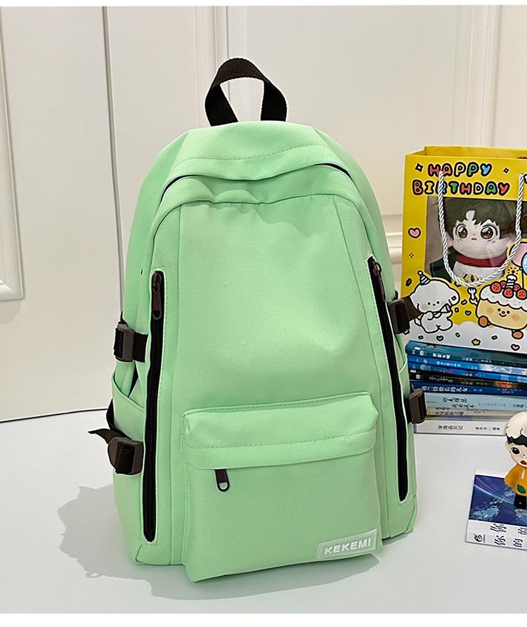 School Bag 2025 New Japanese Ins Harajuku Third To Sixth Grade School Bag High Value Mint Green Small Fresh Backpack