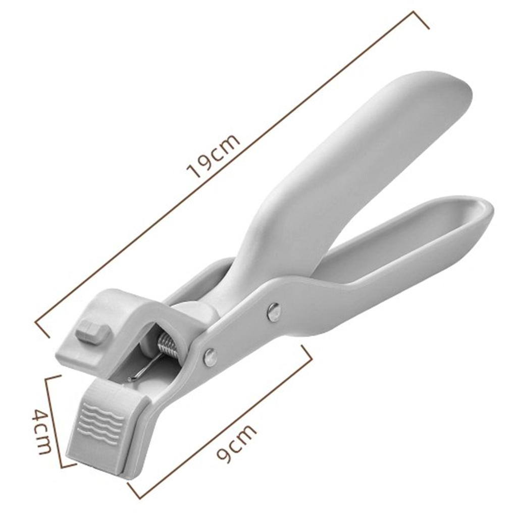 Anti-Scalding Dish Plate Gripper Clips Silicone Heat Insulation Bowl Clip Non-Slip Tongs Clamp Holder for Kitchen Cooking Baking