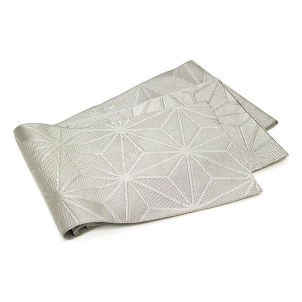 SOUBIEN Floro Yukata Set and Free Summer Chrysanthemum Calm X Light Gray Women's 4-Piece (Yukata, Half-Width Obi, Datejime, Geta) - Size,