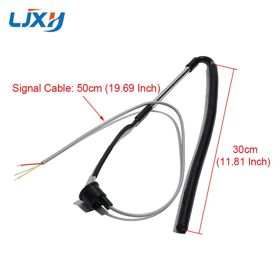 LJXH 2 Wires Universal Solar Water Heater Accessories Black Rubber Water Temperature Water Level Probe Solar Sensor 0.5m