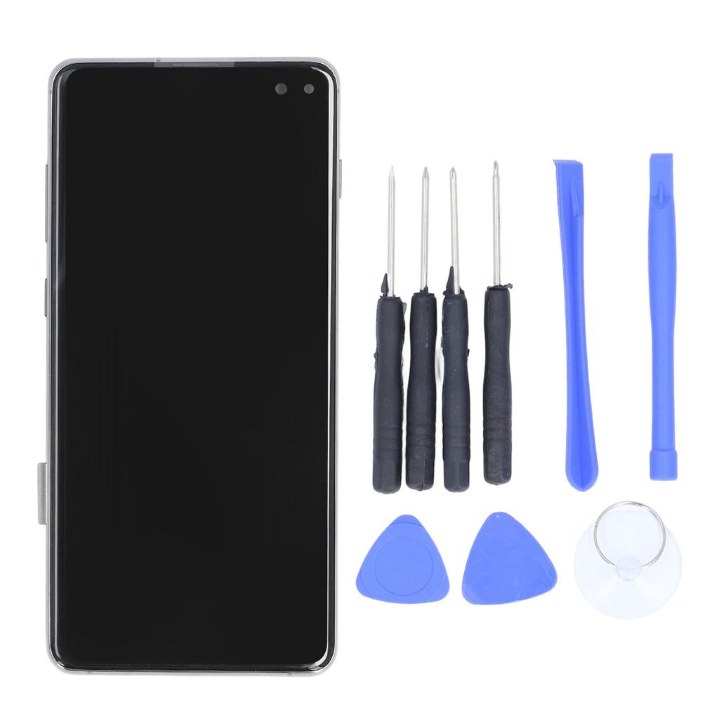 Phone TFT Screen for Galaxy S10 Plus Screen Replacement Touch Display Digitizer Assembly Repair Parts with Frame