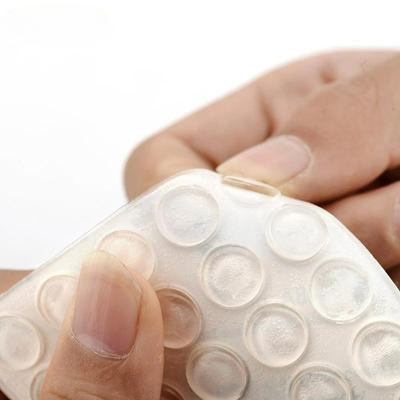 50PCS Door Stops Self Adhesive Silicone Rubber Pads Cabinet Bumpers Rubber Damper Buffer Cushion Furniture Hardware