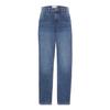 Mens Sandown Leather Badge 5 Pockets Slim Jeans