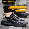 Bozong Men's Lightweight Breathable Summer Safety Shoes