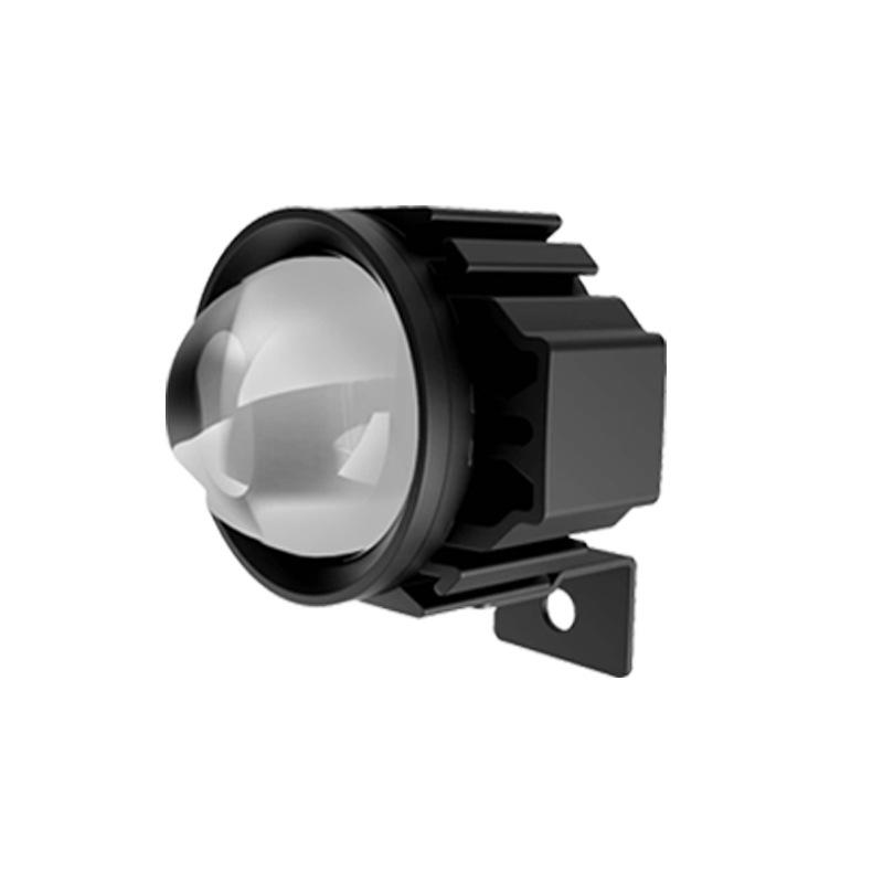 Waterproof LED Motorcycle Headlight: Off-road External Yellow-White Spotlight for Night Riding