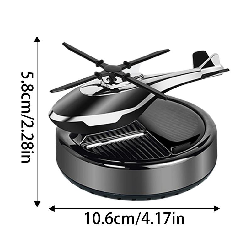Helicopter Air Fresheners For Car Helicopter Shaped Decoration For Car Solar-Activated Scent Helicopter Freshener Diffuser For