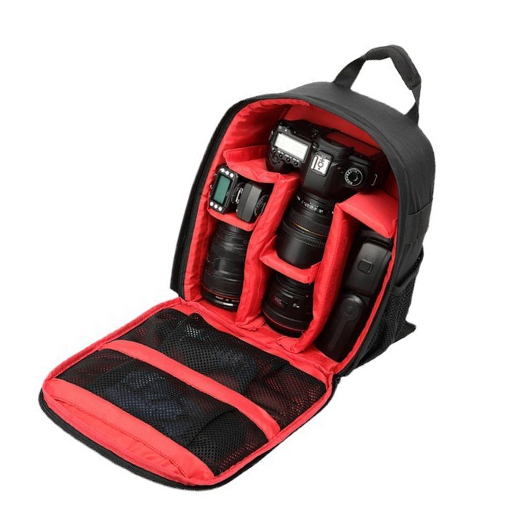 Waterdichte Multifunctionele DSLR Camera Rugzak Schoudertas Tas voor Buiten Foto Video Digitale Accessoires Opberging