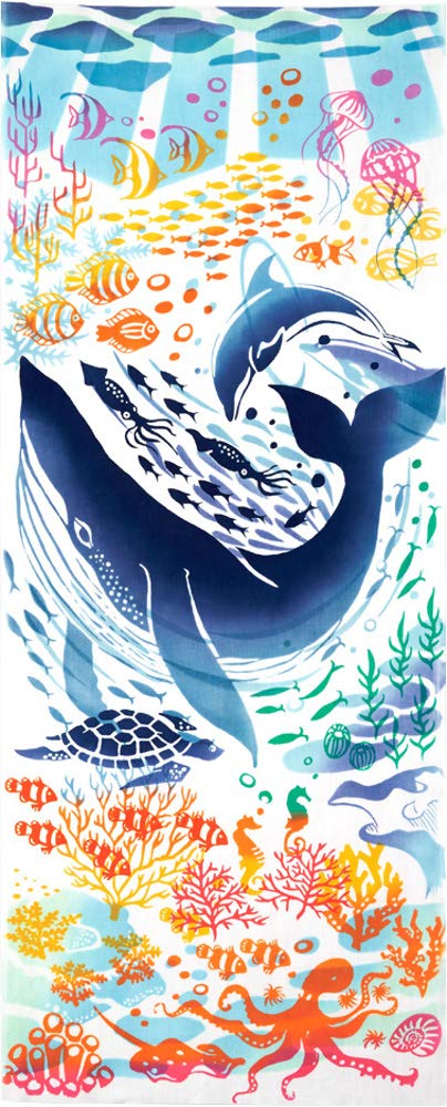Kenema Tenugui hand Summer Tradition Summer Sea Festival (Japanese towel) -