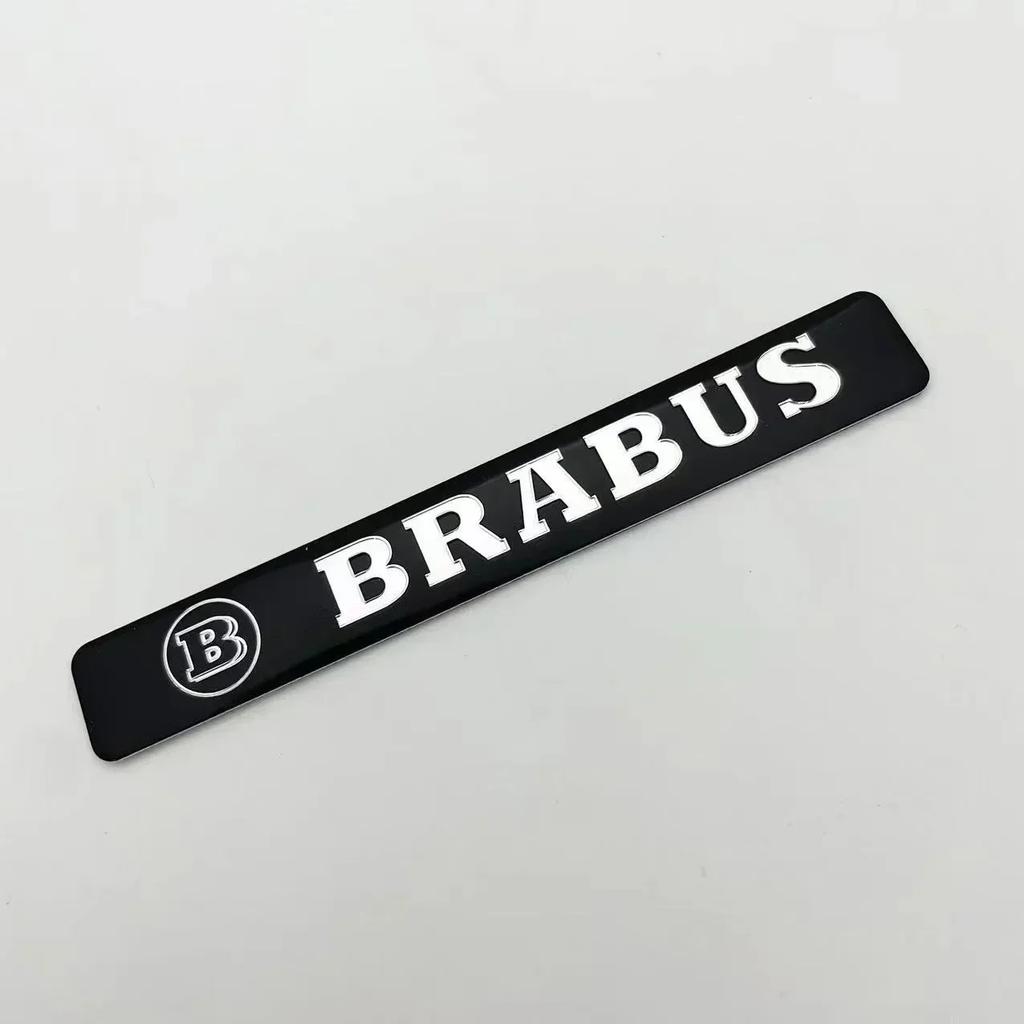 Aluminum Car Badge Rear Letter Emblem Trunk Accessories For Mercedes Benz AMG Brabus Maybach C E S GLE CLC Class W204 W203 W205