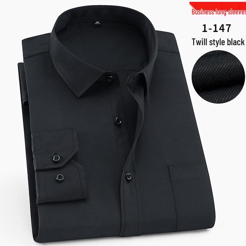 

Men s Spring White Shirts - Long/Short Sleeve, Embroidered Logo, Professional Business Attire, 40% Cotton Solid Color Workwear 39 (125-140 lbs)