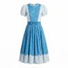 Stranger Things Holly Wheeler Cosplay Kostüm für Kinder mit Prinzessinnenkleid und Umhang für Halloween und Rollenspiele