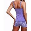 Women Printed Conservative Split Swimsuit Quick Dry Two Piece Bathing Suit