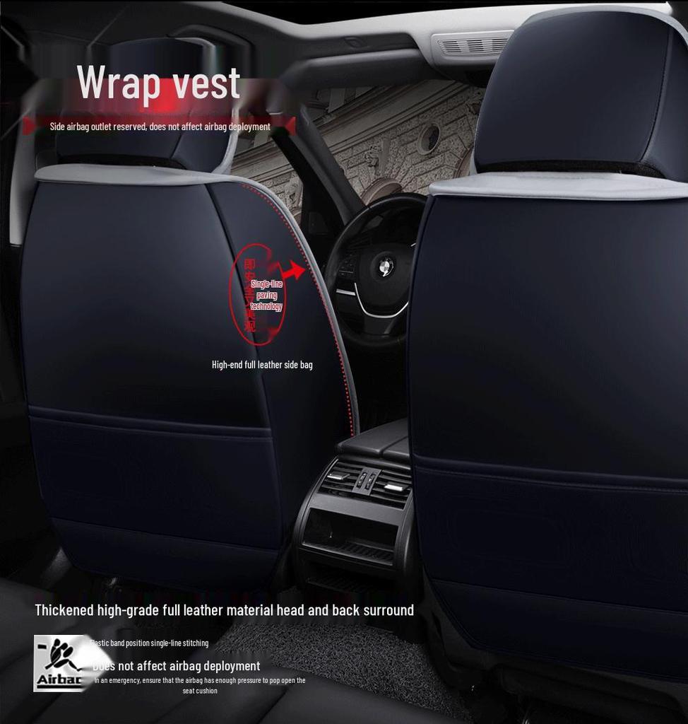All-Season Seat Cushions for Honda Accord (8th, 9th, 10th Gen)