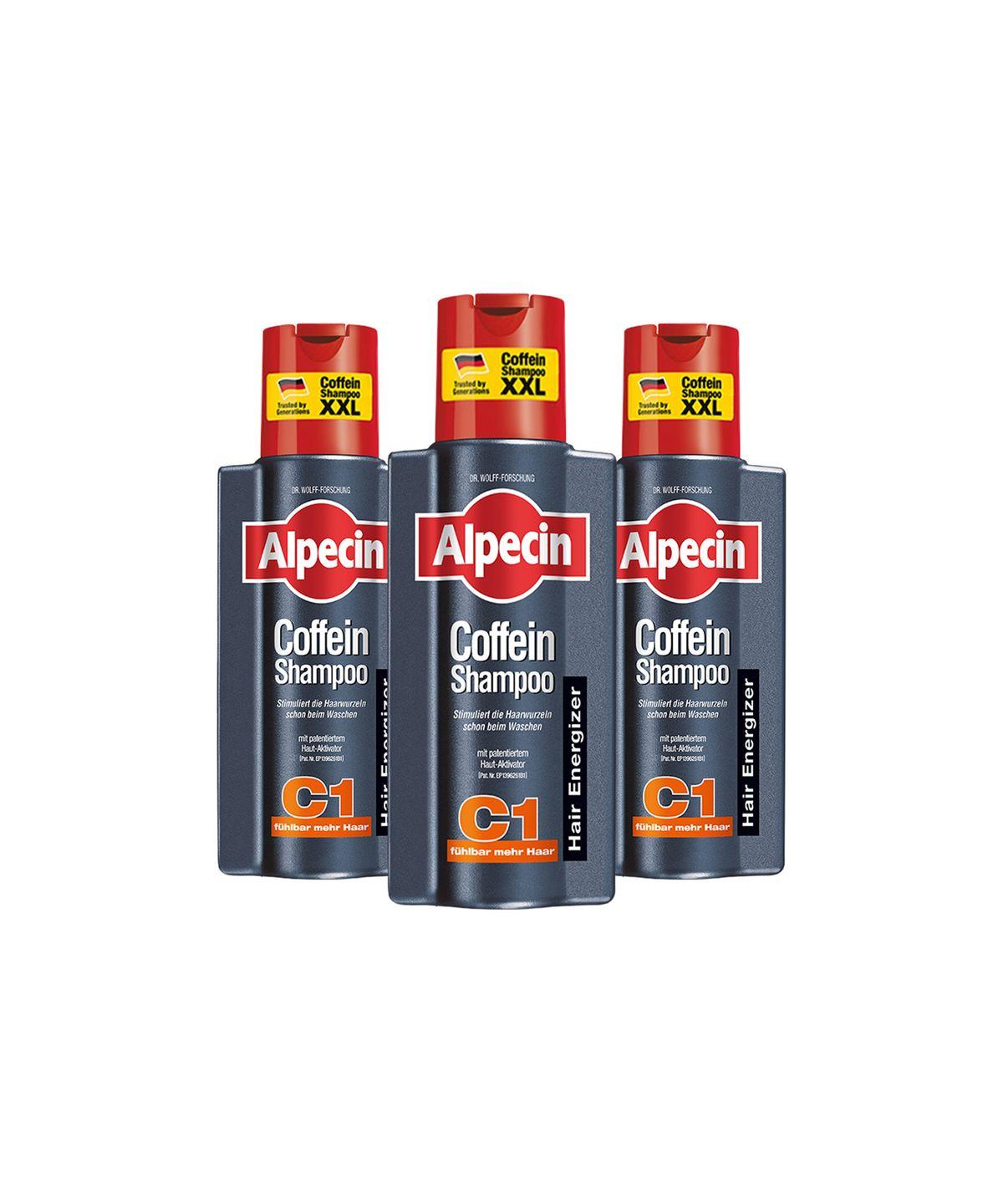 Alpecin Caffeine Shampoo C1 (Hair Strengthening) 375ml X 3