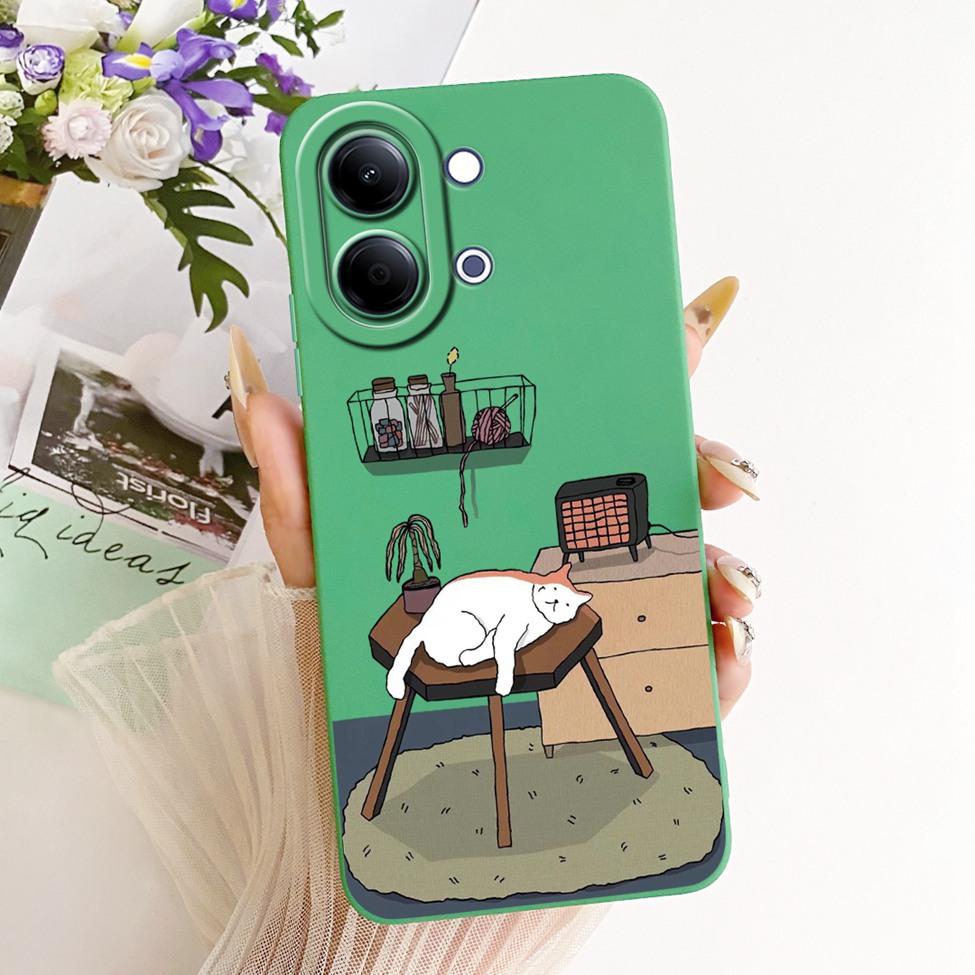 For Vivo Y05 Case Cover Luxury Fashion Cute Cartoon Funny Painted Silicone Funda For VivoY05 Casing
