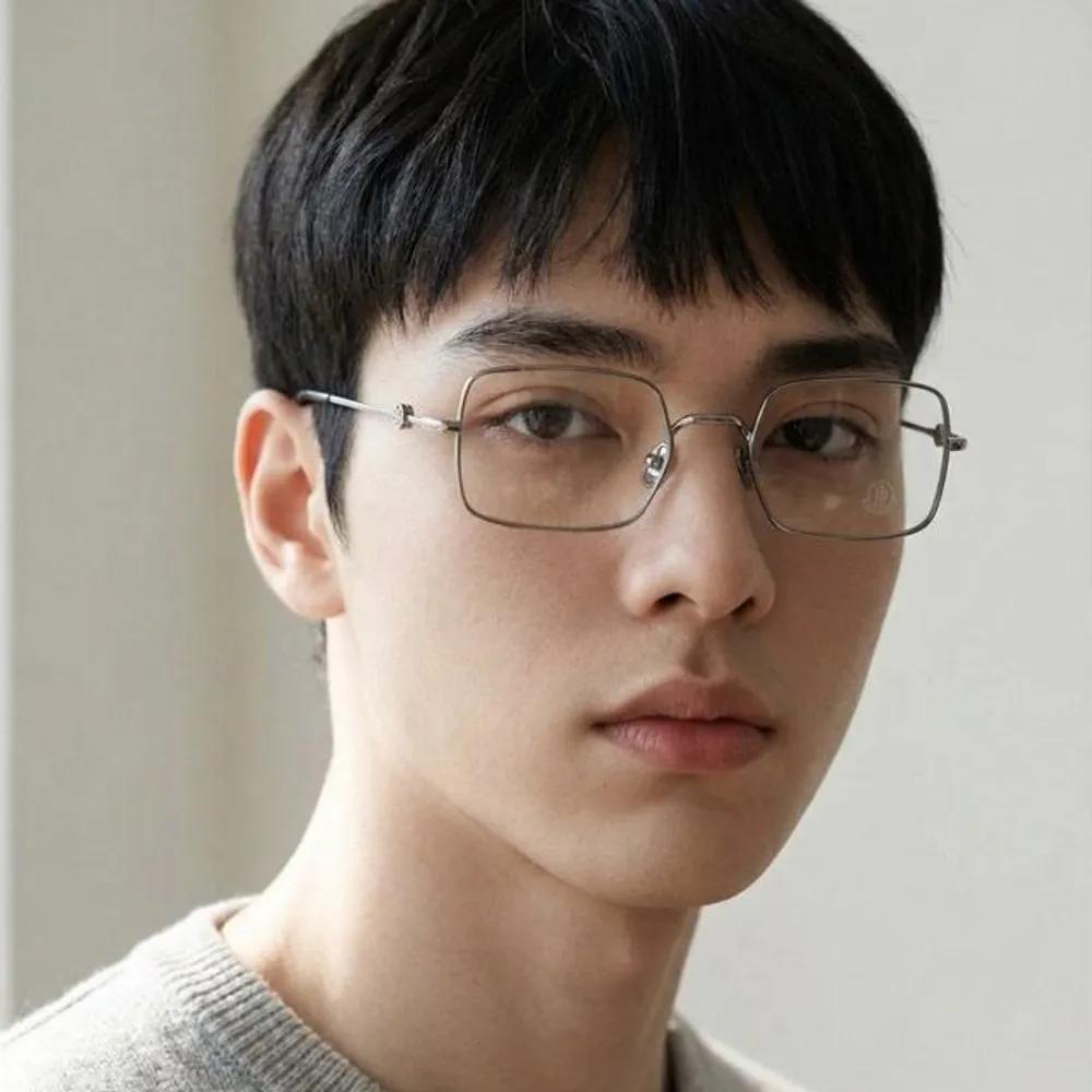 Moncler Eyeglass Frames ML5127 008 Rectangular Metal Men s Women s Fashion