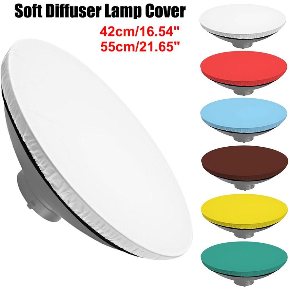 Standard Cloth Filter 42/52cm Studio Strobe Reflector New Diffuser Shade Dish