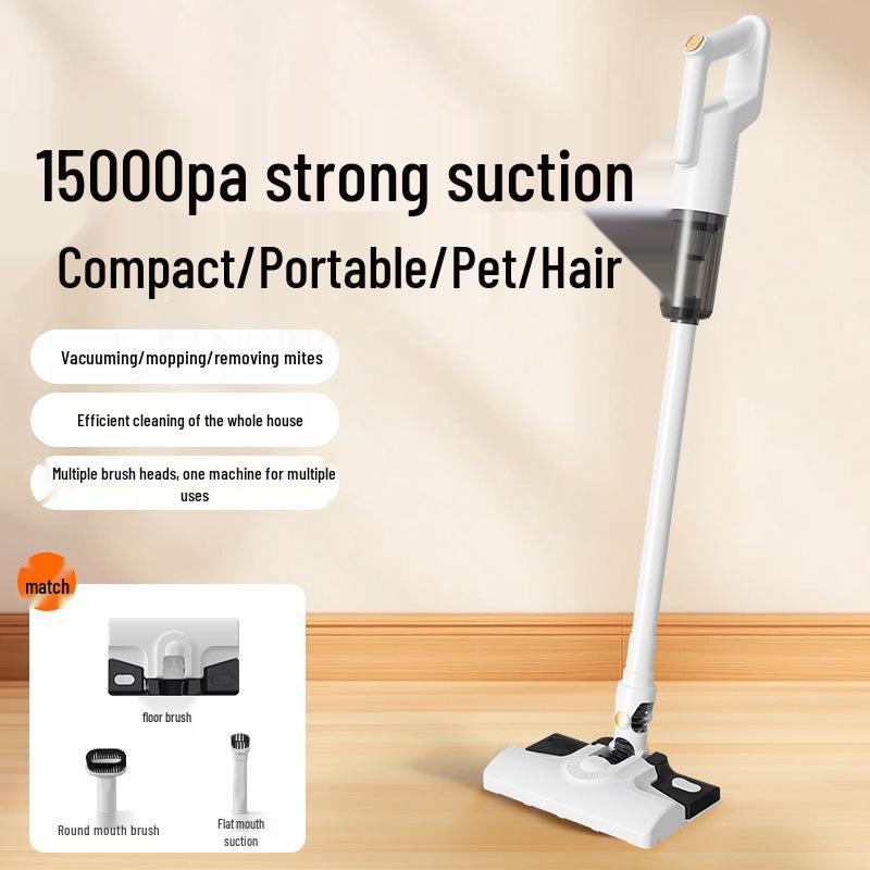 Cordless Mop Vacuum Handheld And With Dust Mite Removal And Pet Hair Suction