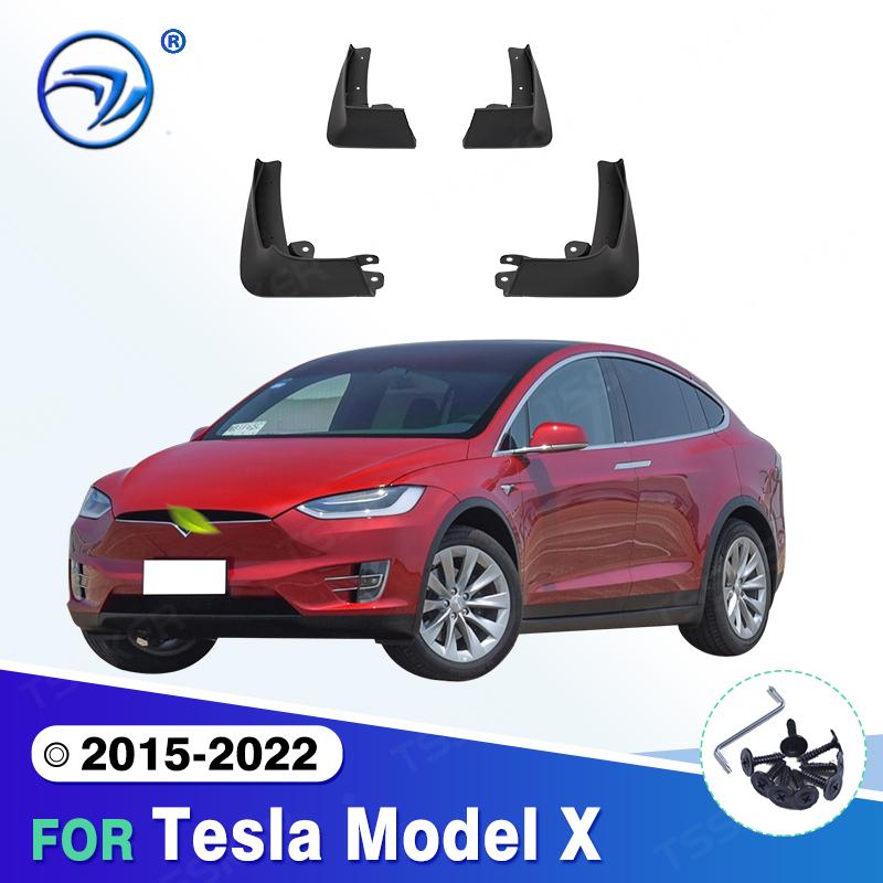 

Для Tesla Model X 2015 2016 2017 2018 Крыло Брызговик Брызговики Защита Брызговик Защитные Кожухи Брызговиков Авто Аксессуары 2015-2022