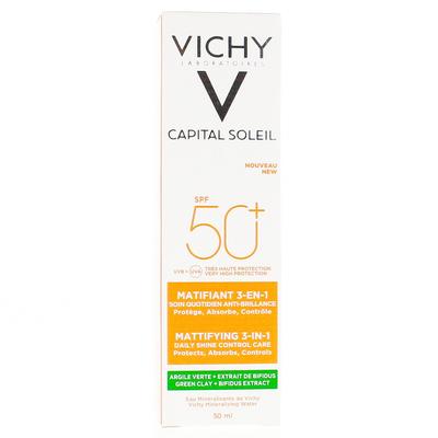 Vichy - 3-in-1 Mattifying Cream SPF50+ Capital Soleil - 50 Ml - 