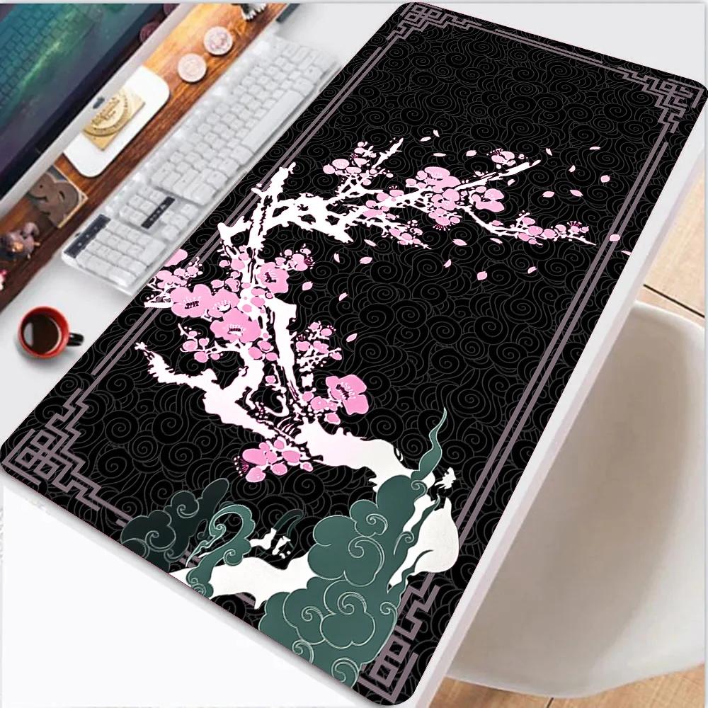 Mouse Mat Sakura Desk Mat Mouse Pad x Pad for Computer Mouse Desk Gadgets Gaming Mats Extended Pad Gamer Accessories