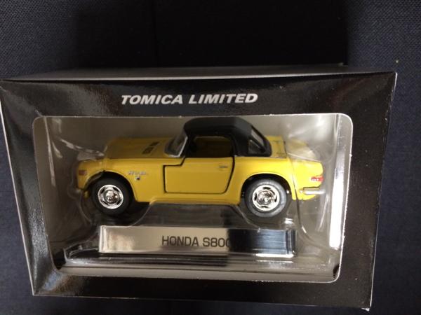 Tomica Limited Honda S800 (Yellow)
