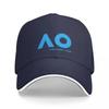 Australian Open AO Versione Blu Cappellino Moda Casual Cappellini da Baseball Cappello Regolabile Hip Hop Estivo Unisex Cappellini da Baseball