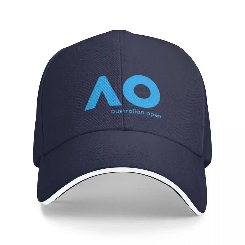 Australian Open AO Versione Blu Cappellino Moda Casual Cappellini da Baseball Cappello Regolabile Hip Hop Estivo Unisex Cappellini da Baseball