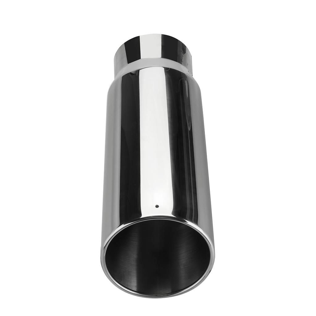 5 Inch Inlet 6 Inch Outlet Universal Car Straight Exhaust Tail Throat Tailpipe Exhaust Tip 15inch Length Tailpipe Anti-Corrosive