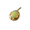 December Birthstone Bohemian Pendant: Colorful Natural Stone with 18K Durable Plating