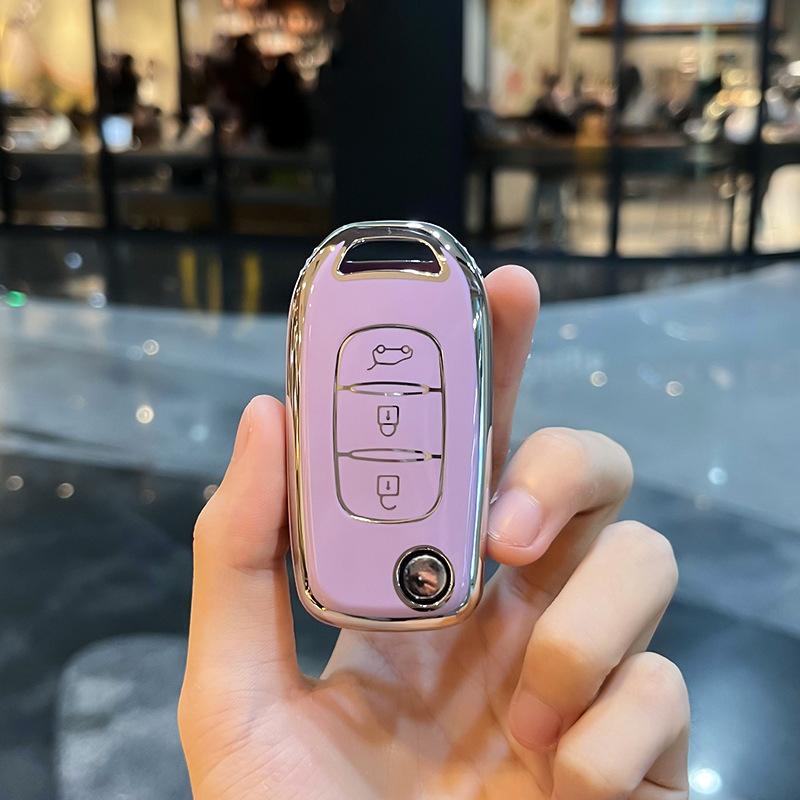 3 Button Tpu Car Key Case Cover Keyless Remote Fob Shell For Renault Kadjar Captur Symbol Koleos Megane