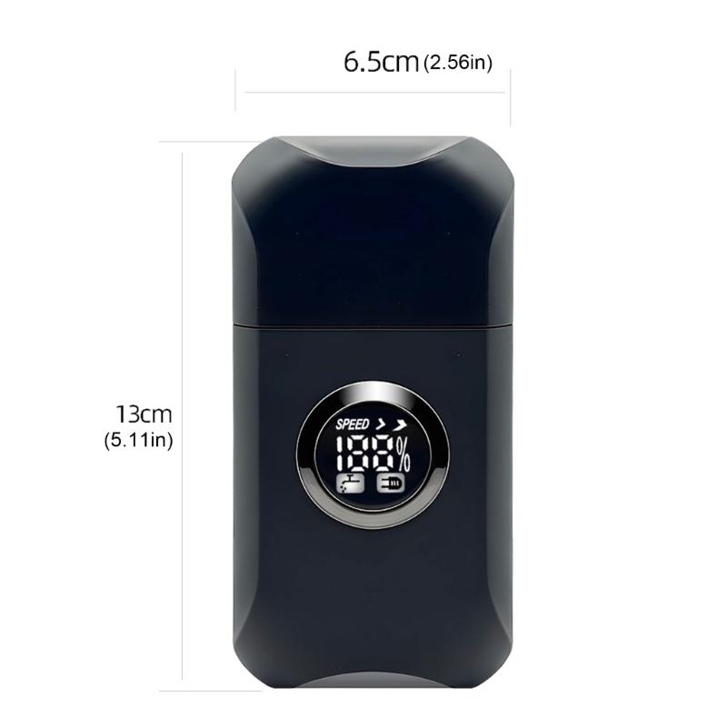 Fashionable Electric Shaver Travel Waterproof Rechargeable Travel Trimmer Quick Shaving Tool for Multifunctional Use