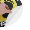 5pcs   Bag Distance Warning Floor Sticker Decal Safety Distance Sign for Store HospitalXG008