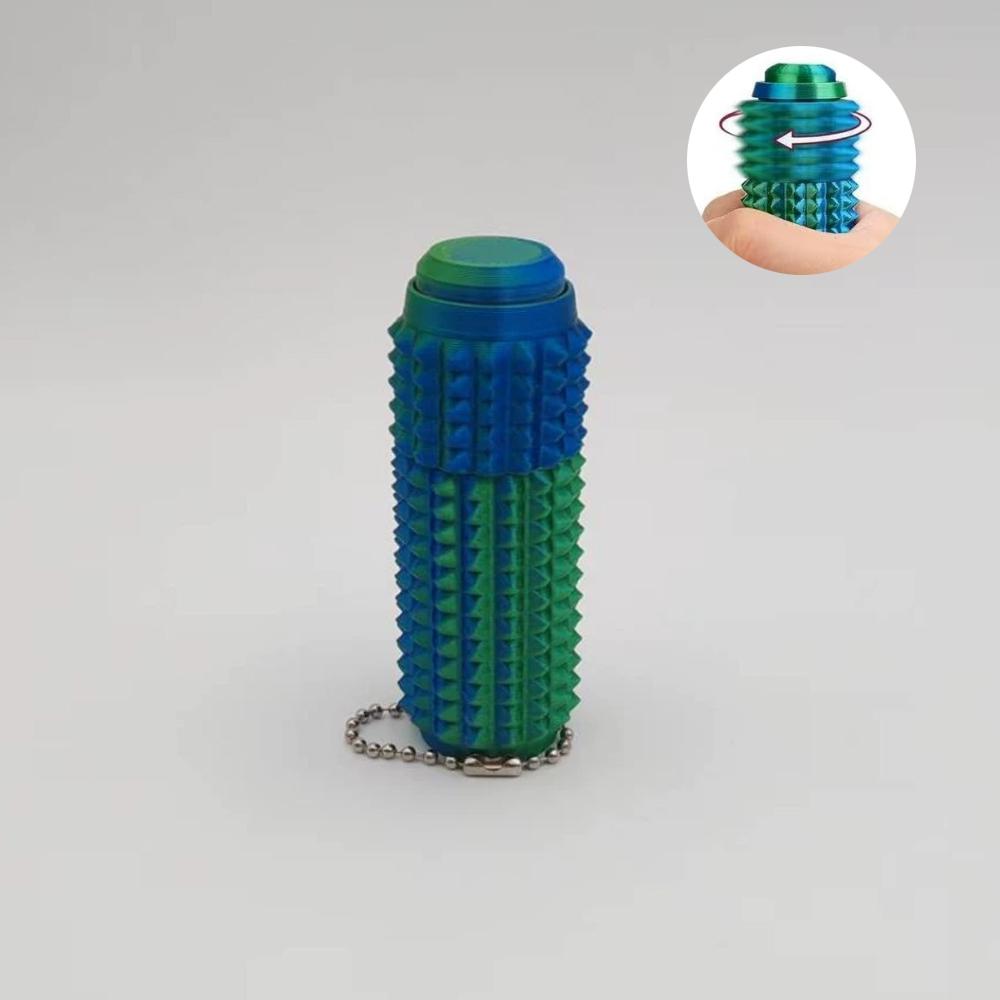 Pain Stimming Fidget Toys Reduce Stress Roller For Adults Spiky Fidget Keychain Anxiety Sensory Toys Novelty Gifts For Friends