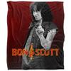 Bon Scott Silky Logo Supersoft Blanket