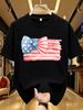 Wds01507creative Pattern Printed Plus Size Unisexs Round Neck Tshirt Summer Casual Short Sleeved Top Street Fashion Versatile