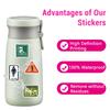 50PCS Funny Warning Sign Stickers Waterproof Vinyl Decals for Laptop Water Bottle,Sign Stickers Decoration Supplies Classic Toys