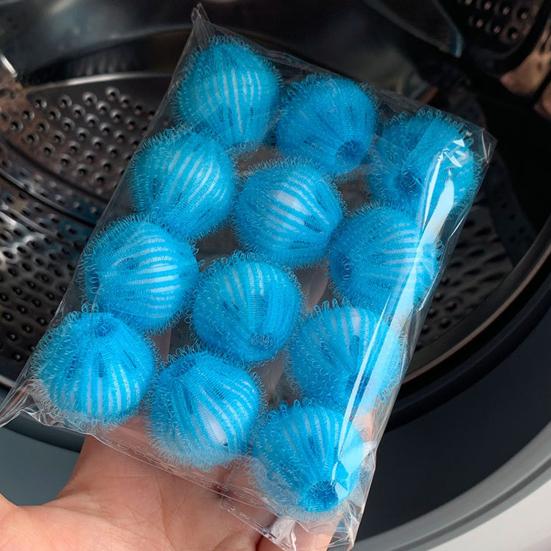12Pcs Pet Hair Remover Reusable Dog Hair Catcher Clothes Bedding Lint Collector Comfortable