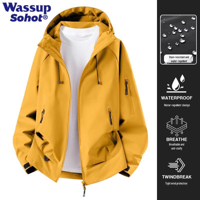 Wassup Sohot Versatile Outdoor Shell Jacket