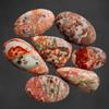 AAA Quality Natural Leopard Skin Jasper Cabochon, Loose Cabochon Lot, Mix Lot, Healing Gemstone Lot For Jewelry Making.