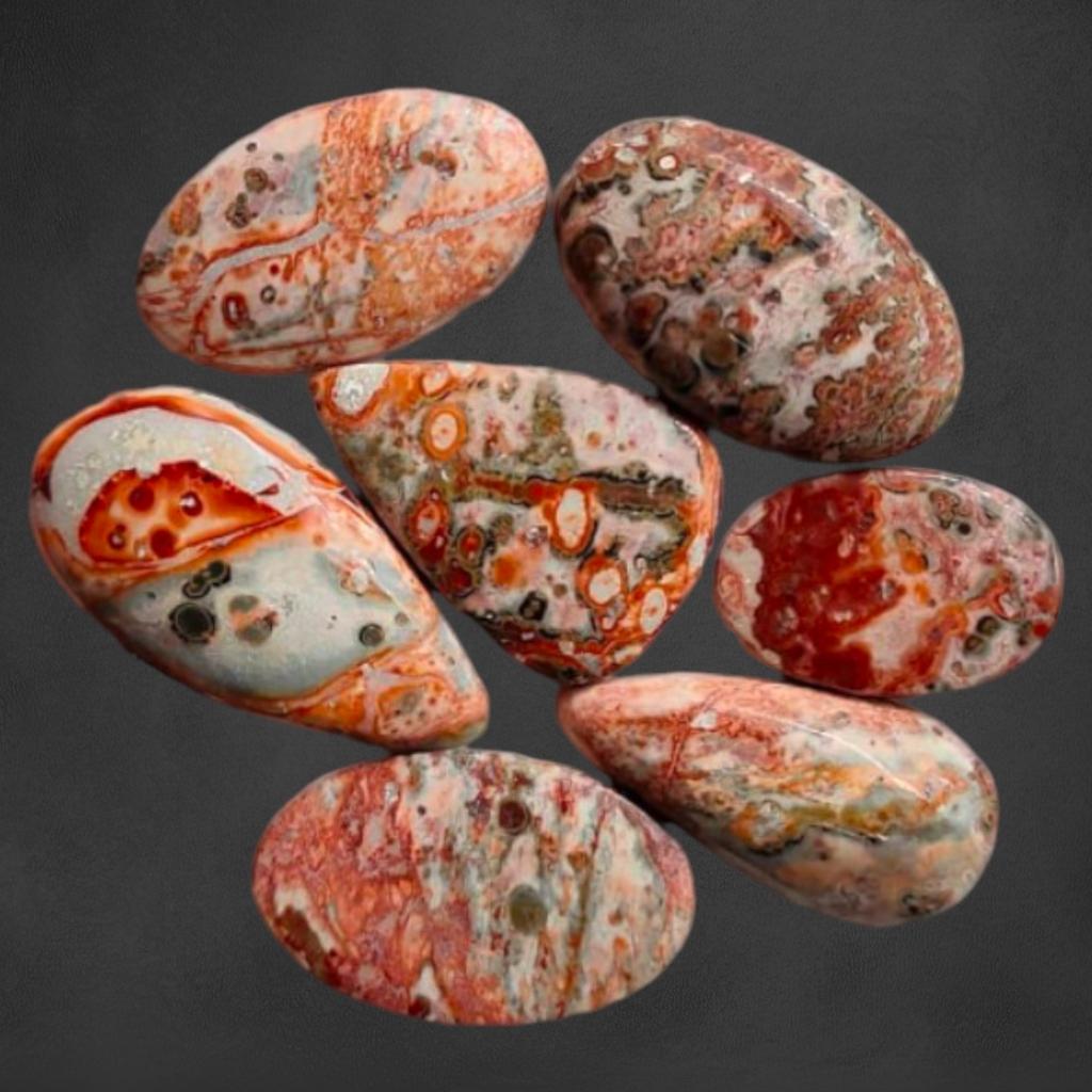 AAA Quality Natural Leopard Skin Jasper Cabochon, Loose Cabochon Lot, Mix Lot, Healing Gemstone Lot For Jewelry Making.