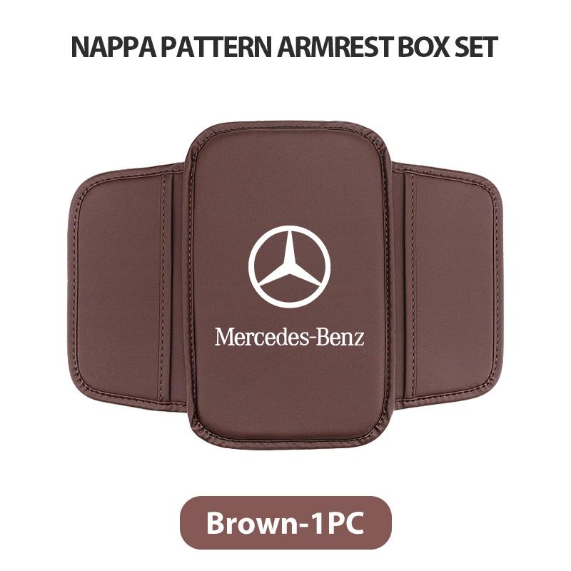 KMLB1 Car Arm Rest Cushion Anti Scratch Protection Cover Center Console Storage Pocket For Benz Exclusive AMG W124 W203 W204 SPRINTER