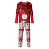 Christmas Day 3D Prints Family Matching Long Sleeve Tops+Pants Set Family Matching Sets