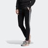 Adidas Classic Striped Casual Sports Pants Women Bottoms Black EI6182
