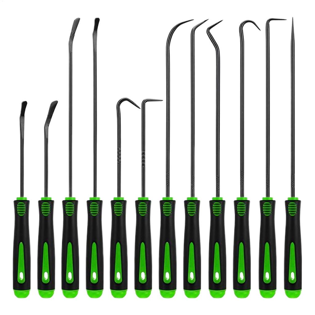 12pcs Auto Oil Seal Pick Tool Set car O-ring removal puller Hand Pick Set spring suction rings hook Set for auto rapair tool