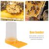 Beekeeping Feeder Plastic Honey Bee Nest Door Feeding Drinking Water Box Safe Non-toxic Lightweight Supplies for Beekeeper