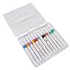 12 Colors Acrylic Paint Pen Set Direct Liquid Tip Markers for Art Writing Drawing Crafting Projects White Rod