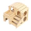 Easy To Install Platform House Wooden Seesaw Swing New Small Pet Activity Toy Pet Supplies