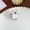 Cute Cat Acrylic Clip Sealing Long Tail Binder Clip Scrapbook Note Paper Clips for Student Kawaii Stationery Gift